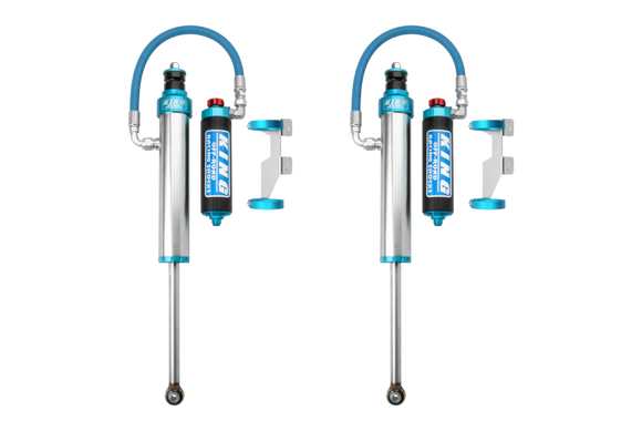 King Shocks 2007+ Toyota Tundra Rear 2.5 Dia Remote Reservoir Shock w/Adjuster (Pair)