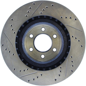 StopTech Slotted & Drilled Sport Brake Rotor - 0