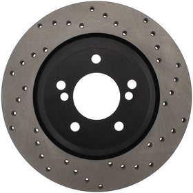 StopTech 01-07 BMW M3 (E46) / 00-04 M5 (E39) Drilled Left Rear Rotor - 0