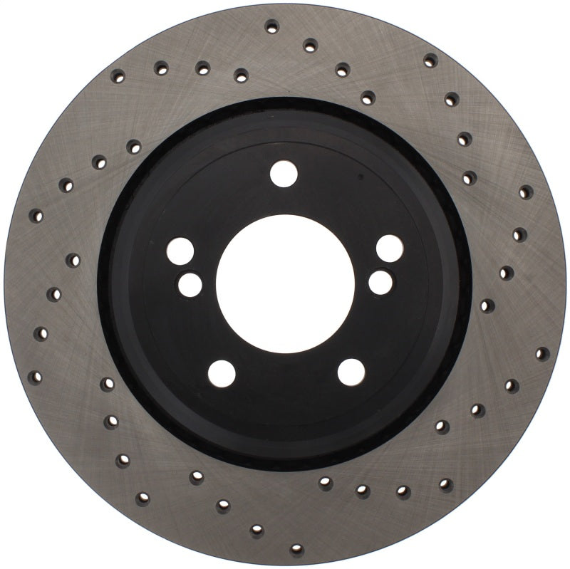 StopTech 01-07 BMW M3 (E46) / 00-04 M5 (E39) Drilled Left Rear Rotor - 0
