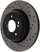 StopTech 01-07 BMW M3 (E46) / 00-04 M5 (E39) Drilled Left Rear Rotor-4