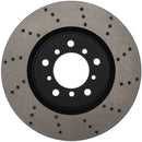 StopTech 01-06 BMW M3 Drilled Left Front Rotor-5