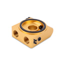 Mishimoto M22 x 1.5 Oil Sandwich Plate w/ Rear-Mounted Thermostat-4