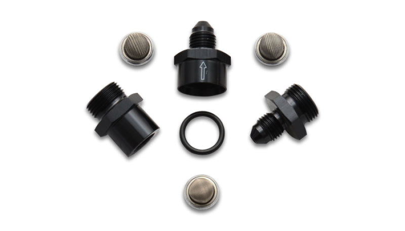 Vibrant Inline Fuel/Oil Filter Set (Size -3AN) incl. 3 filters - 0