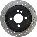 StopTech 07-09 Mini Coooper/Cooper S Slotted & Drilled Right Rear Rotor-1