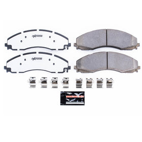 Power Stop 17-19 Ford F-450 Super Duty Front Z36 Truck & Tow Brake Pads w/Hardware - 0
