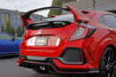 PERRIN 17-21 Honda Civic Si/Type R/Touring/Hatchback Tow Hook Kit Rear - Red-7