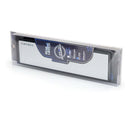 NRG 270mm Wide Panorama Clip-on Rearview Mirror - Flat w/ Blue Tint-3