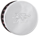 K&N Clamp On Rubber Base Crankcase Vent Filter 0.5in Flange ID 2in OD 1.5in Height-12