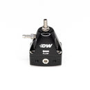 DeatschWerks DWR1000iL In-Line Adjustable Fuel Pressure Regulator - Black-2
