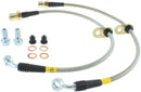 StopTech 10+ Camaro SS V8 Stainless Steel Front Brake Lines-1