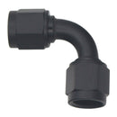 DeatschWerks 6AN Flare Female Swivel 90-Degree to 6AN Flare Female Swivel - Anodized Matte Black-3