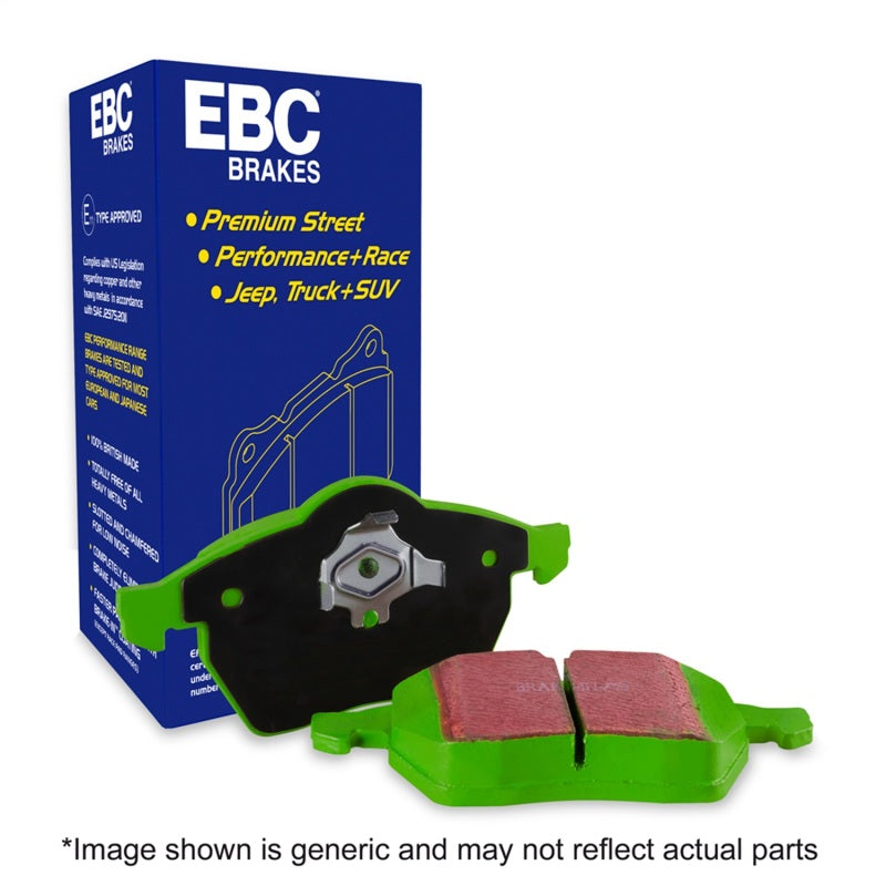 EBC 01-05 Ford Thunderbird 3.9 Greenstuff Rear Brake Pads