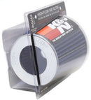 K&N Universal Air Filter Chrome Round Tapered Blue - 4in Flange ID x 1.125in Flange Length x 5.5in H-12