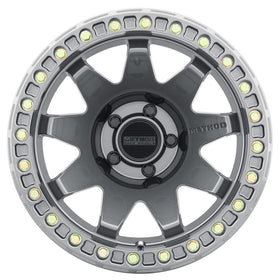Method MR108 17x9 -44mm Offset 5x5 71.5mm CB Gloss Titanium w/BH-H24125-38 Wheel - 0