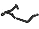 aFe Bladerunner 2-1/4 IN Aluminum Hot Charge Pipe Black 20-23 Ford Explorer/Explorer ST - Black-1