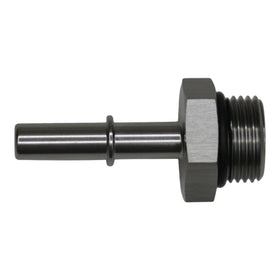 DeatschWerks 8AN ORB Male to 5/16in Male EFI Quick Connect Adapter - Anodized DW Titanium - 0