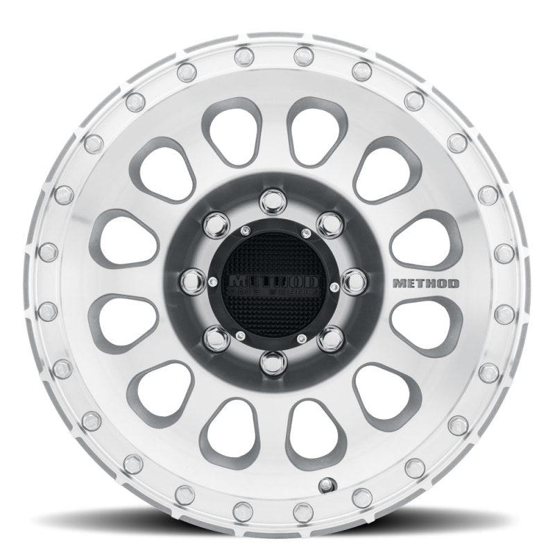 Method MR315 17x8.5 0mm Offset 8x6.5 130.81mm CB Machined/Clear Coat Wheel - 0