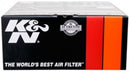 K&N 5 1/8in Flange 11in OD 3 1/4in Height w/ Vent Custom Air Cleaner Assembly-7