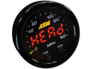 AEM X-Series 0-160 MPH Black Bezel w/ Black Face GPS Speedometer Gauge-6