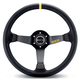 Sparco Steering Wheel 345 Leather Black - 0