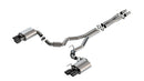 Borla 2024 Ford Mustang GT 5.0L V8 w/ Active Exhaust S-Type Cat-Back Exhaust System - Black Chrome-1