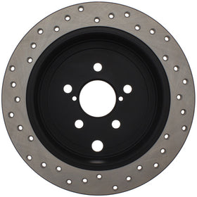 StopTech 08-10 WRX Drilled Right Rear Rotor - 0