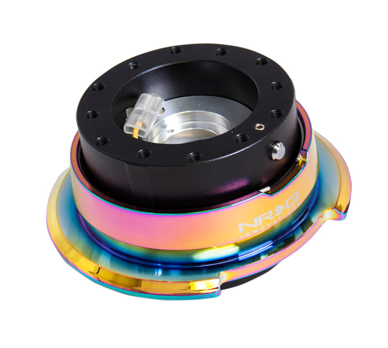 NRG Quick Release Gen 2.8 - Black Body / Neochrome Ring - 0