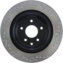 StopTech 06-07 350Z / 05-07 G35 / 06-07 G35X SportStop Slotted & Drilled Rear Right Rotor-6