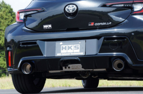 HKS Toyota GR Corolla LEGAMAX Sports Exhaust (Use w/ PN G89580-T76010-00) - 0