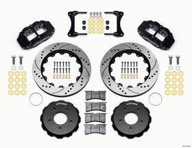 Wilwood Narrow Superlite 4R Front Hat Kit 14.00in Drill 2007-Up Jeep Wrangler