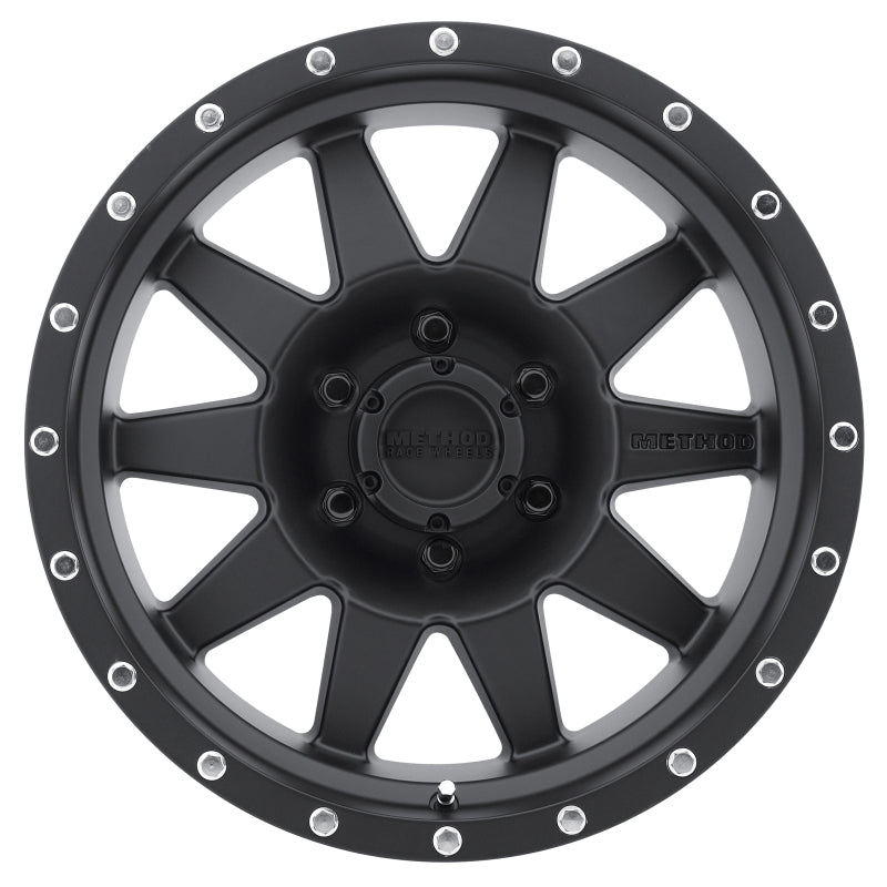 Method MR301 The Standard 20x9 +18mm Offset 6x5.5 108mm CB Matte Black Wheel - 0