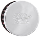 K&N Clamp On Rubber Base Crankcase Vent Filter 0.5in Flange ID 2in OD 1.5in Height-2