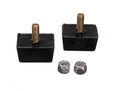 Energy Suspension Univ Blk 7/8in H x 1-7/8in L x 1-3/8in W Low Profile Rectangular Bump Stops (2 ea)-3