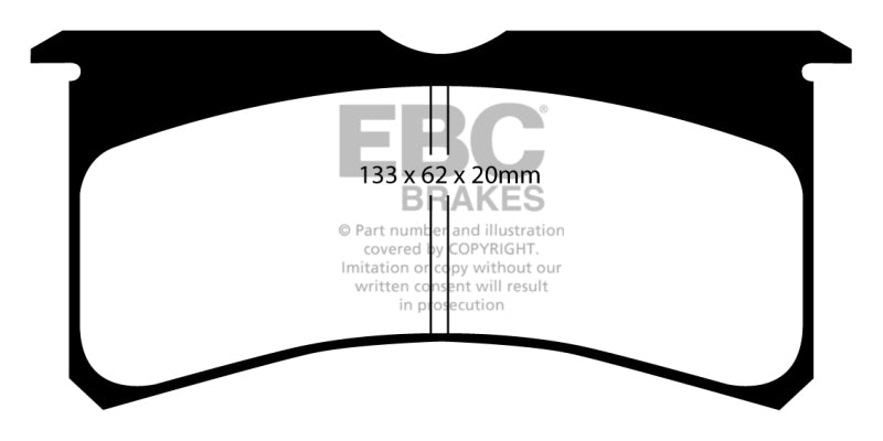 EBC Brakes Redstuff Ceramic Brake Pads - 0