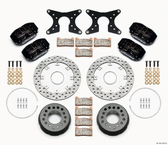 Wilwood Dynapro Lug Mount Dual Rear Dynamic Kit SA Drilled Big Ford New Style 2.50in Offset
