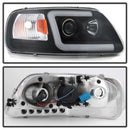 Spyder 97-03 Ford F-150 (After 6/1997) Light Bar Projector Headlights - Blk (PRO-YD-FF15097V2-LB-BK)-7