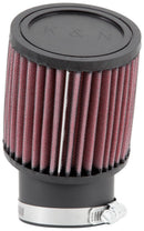 K&N Filter Universal Rubber Round Straight Filter 20 Deg Angled 2-7/16in Flange 3-3/4in OD 4in H-11