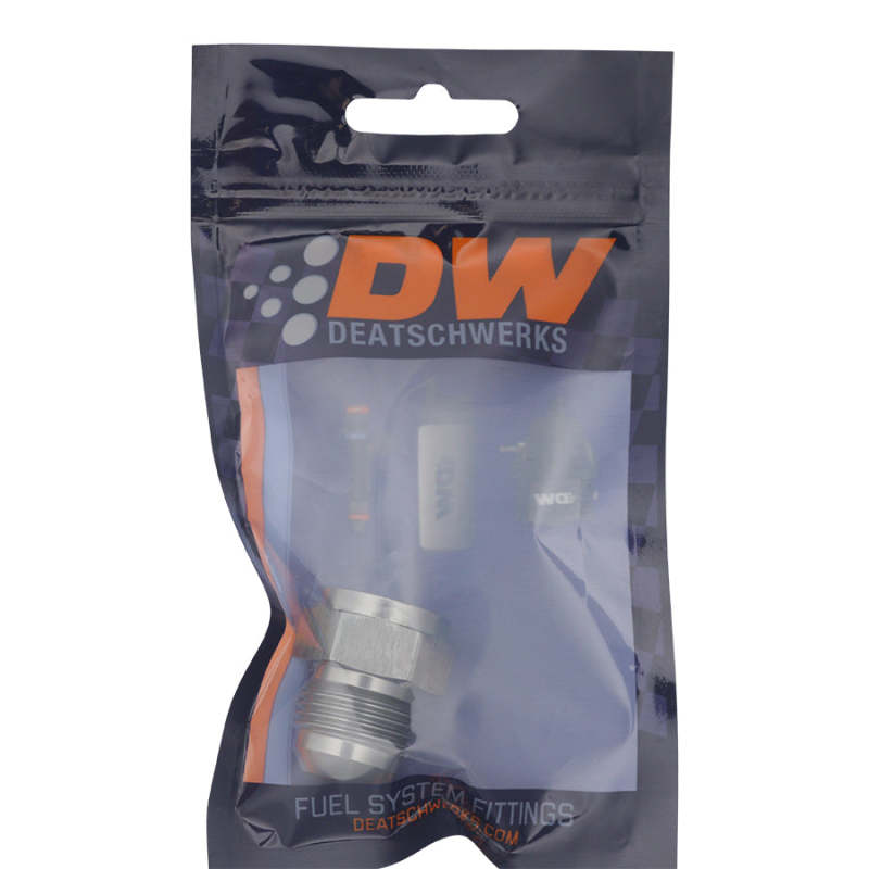DeatschWerks 6AN Female Flare to 10AN Male Flare Expander - Anodized DW Titanium - 0