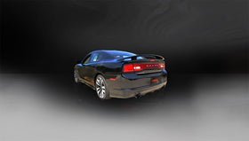 Corsa 2012-2014 Dodge Charger SRT-8 6.4L V8 Black Xtreme Cat-Back Exhaust - 0