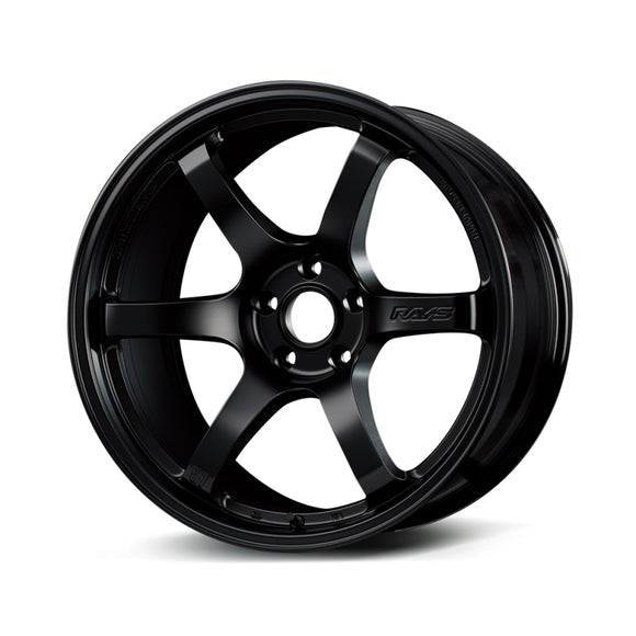 Gram Lights 57DR 19x8.5 +35 5x114.3 Semi Gloss Black Wheel