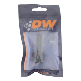 DeatschWerks 8AN Female Flare Swivel to 3/8in Male EFI Quick Disconnect - Anodized Matte Black - 0