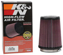 K&N Filter Universal Rubber Filter 4 inch Flange 5 3/8 inch Base 4 3/8 inch Top 7 inch Height-14