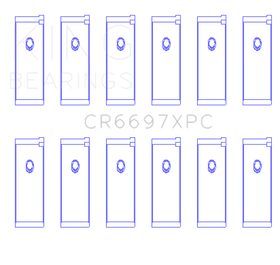 King Engine Bearings Nissan RB25DET/RB26DETT 24V pMaxKote Performance Rod Bearing Set - Size STD - 0