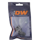 DeatschWerks 8AN Female Flare to 6AN Male Flare Reducer - Anodized Matte Black-2