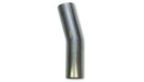 Vibrant 3in O.D. T304 SS 15 deg Mandrel Bend 5in x 5in leg lengths (5in Centerline Radius)-2