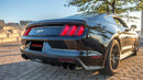 Corsa 2015-2017 Ford Mustang GT 5.0 3in Axle Back Exhaust Black Quad Tips (Sport)-2