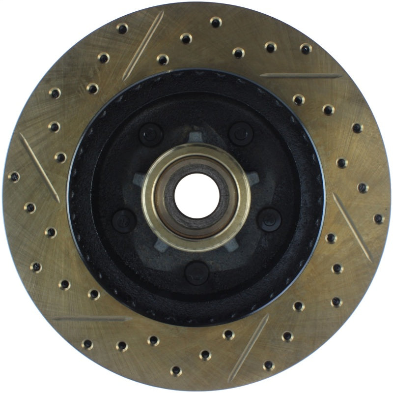 StopTech Slotted & Drilled Sport Brake Rotor - 0