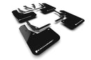 Rally Armor 24-26 Hyundai Kona/Kona EV Black UR Mud Flap w/White Logo-1