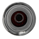 K&N Universal Air Filter Chrome Round Tapered Red - 4in Flange ID x 1.125in Flange Length x 9.5in H-14